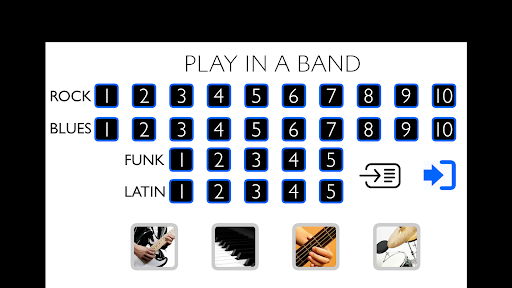 Android application How to Play in a Band screenshort