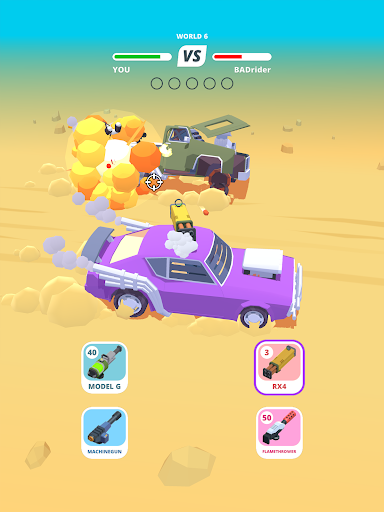 Desert Riders: Car Battle Game - Action - games