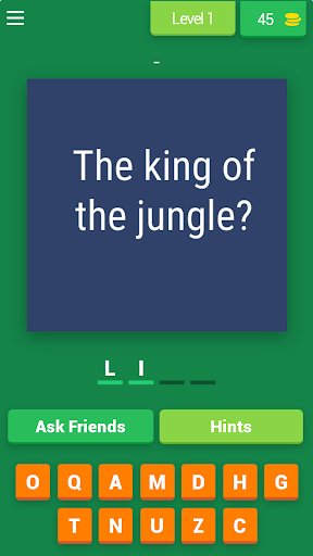 Android application Guess The Word: Quiz Game screenshort