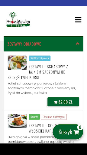 Bistro Rzodkiewka Screen 2