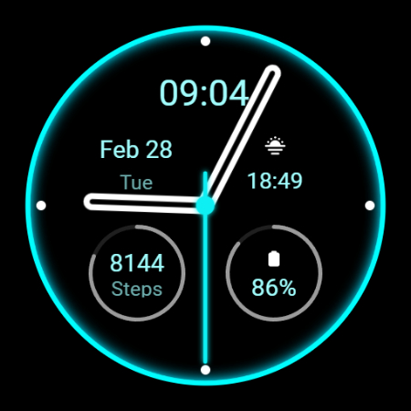 Neon - wear OS screenshot 20