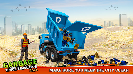 Police Garbage Truck Simulator 1.5 screenshots 4