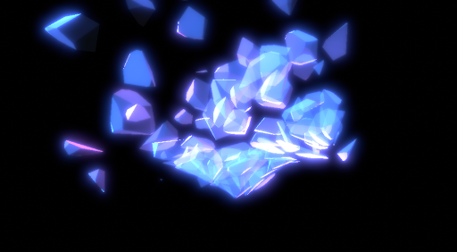 Crystal 3D Voronoi【Generative Screen 2