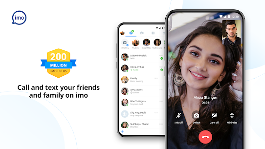 imo free video calls and chat (Mod) 1