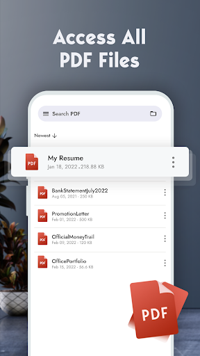Android application PDF Reader - PDF Viewer screenshort
