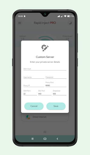 Rapid Inject PRO - Free SSH/SSL/HTTP Tunnel VPN