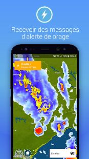 Alerte Orage Meteoplaza Capture d'écran