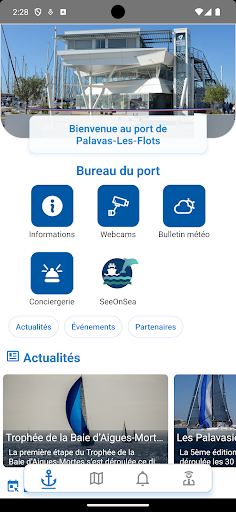 Android application Port de Palavas-les-Flots screenshort