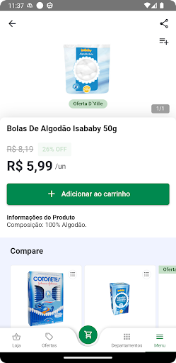 DVille - Supermercado Online Screen 2
