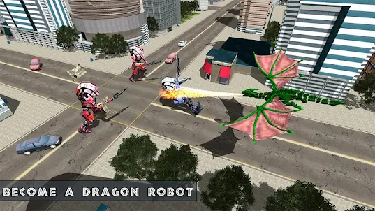 Dragon Robot Transform Game