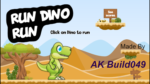 Android application Dino Run: Endless Adventure screenshort