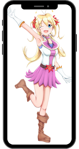 Manga Cute Girl Wallpaper