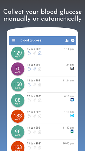 forDiabetes: diabetes tracker Screen 2