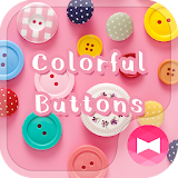 Cute Wallpaper Colorful Buttons Theme icon