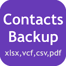 Icon image Contacts To VCF XLSX PDF CSV