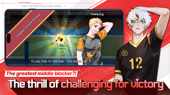 The Spike volleyball story Mod APK all characters unlocked 4