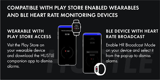 Hustle: HeartRate Alarm Clock Screen 3