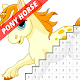 Pony Horse Pixel Coloring By Number
