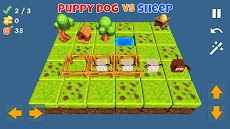Puppy Dog vs Sheep - Funny Sokoban Gameのおすすめ画像5