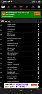 Live score - check game score