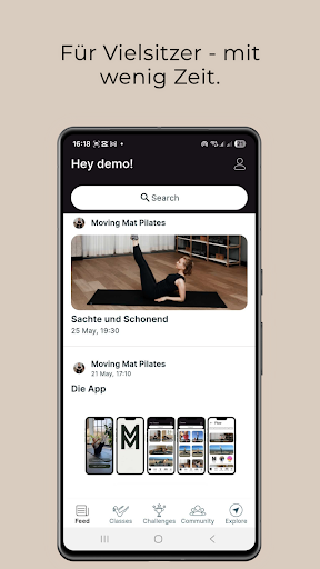 Moving.Mat Pilates Screenshot 2 - AppWisp.com