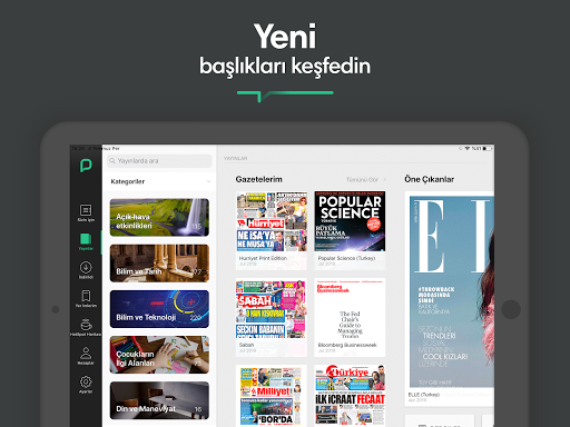 PressReader ekran görüntüsü