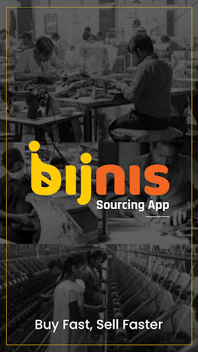 Android application bijnis Sourcing App screenshort