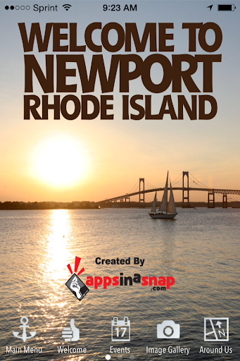 Android application Visit Newport Rhode Island screenshort