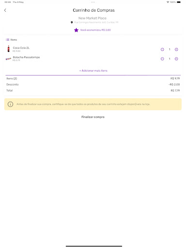 Snackin’ Mini Mercados 24h