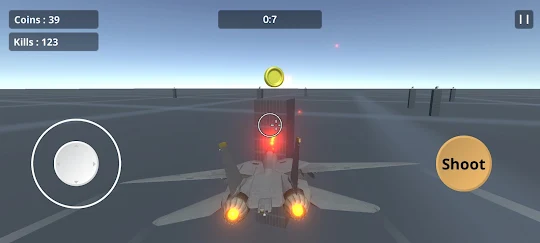 Turret Destroyer - Fighter Jet