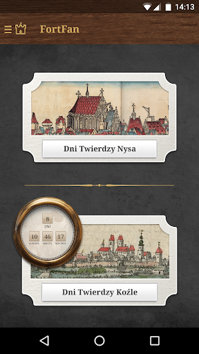 Android application FortFan screenshort
