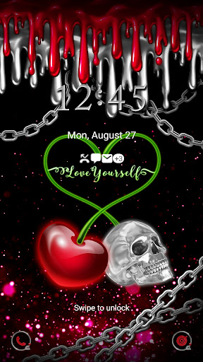 Android application Love Yourself Cherry-Wallpaper screenshort