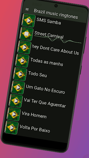 Brazil music ringtones Screenshot 2 - AppWisp.com
