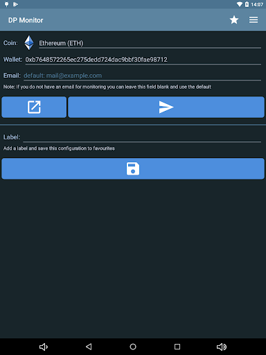 Dwarfpool Mining Monitor