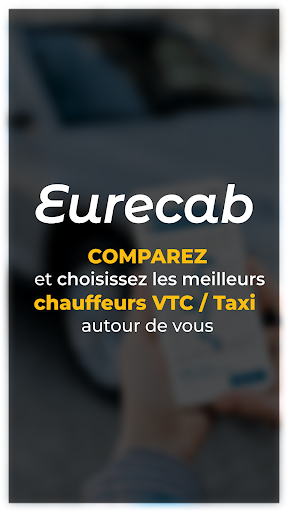 Android application Eurecab-Votre VTC Responsable screenshort