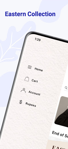 Android application Eastern Collection screenshort