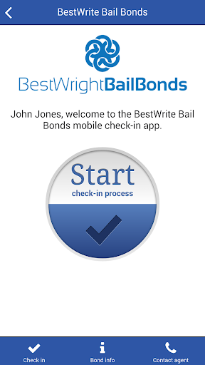 Android application Check My Bail screenshort