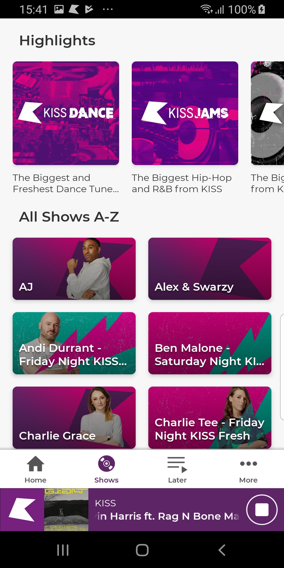 Android application KISS KUBE screenshort