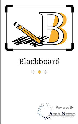Android application Blackboard screenshort