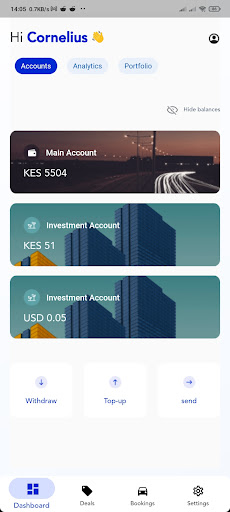 Java Self Drive Investor Screen 3