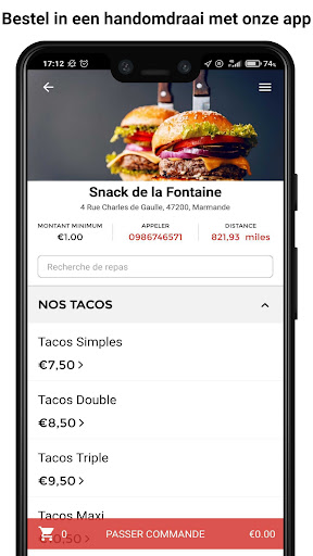 Snack de la Fontaine Screen 2