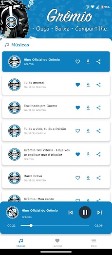 Músicas do Grêmioのおすすめ画像1