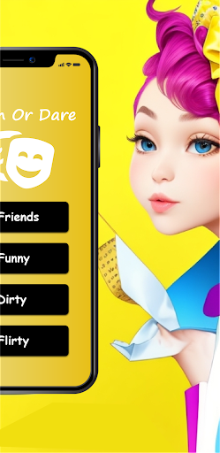 Android application Truth or Dare screenshort