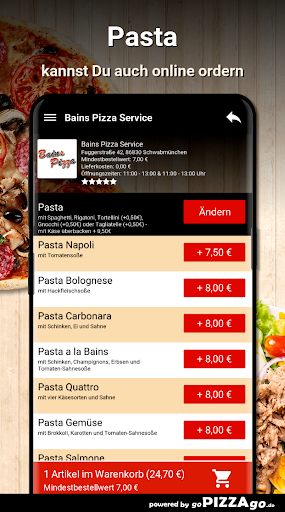 Bains Pizza Service Schwabmünc