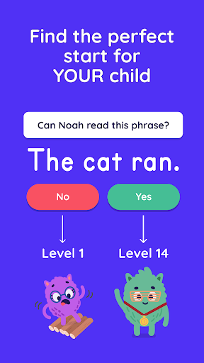 Screenshot of Learn to Read: Reading.com