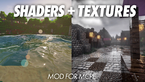 Android application Shaders and Textures Minecraft screenshort