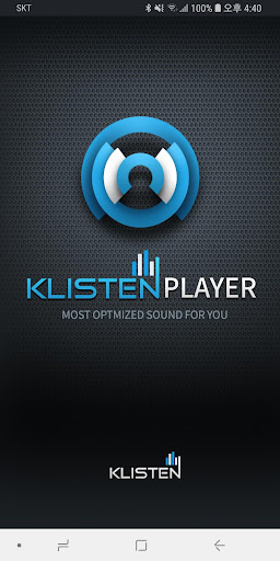 Android application KlistenPlayer screenshort