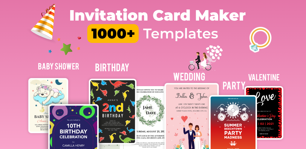 Invitation maker & Card Design