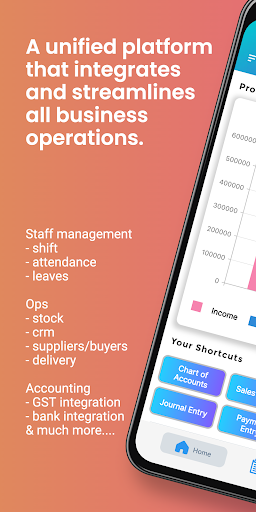 Android application Swaat ERP screenshort