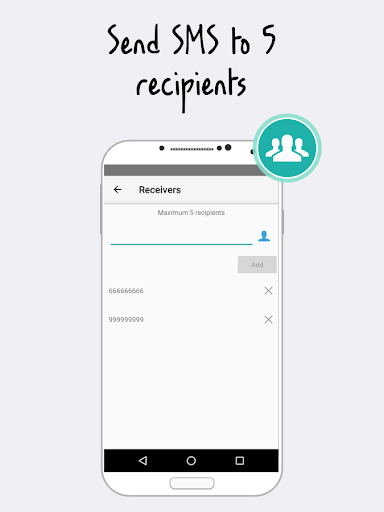 Android application SMS Duocom screenshort